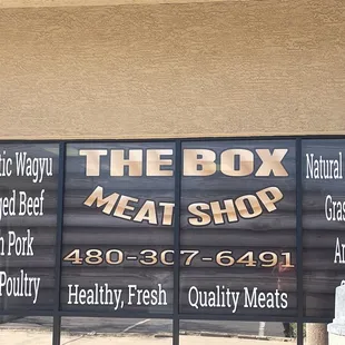 The box meat shop