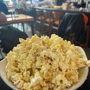 Parmesan popcorn