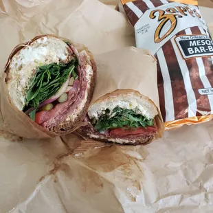 SOPPRESSATA Had 2 errands to run before eating so the bottom was soggy. May have to give a 2nd try.