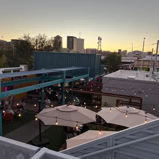 Overview from only balcony seating.