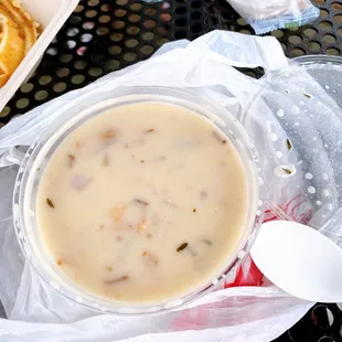 Clam chowder