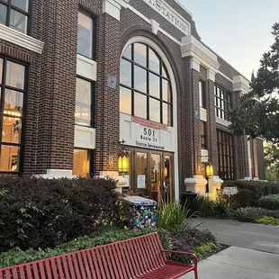 Front of building