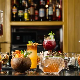 The Branca Room cocktails