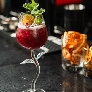 Seven Society cocktail