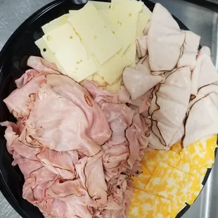 Catering is available with party trays or special menus.