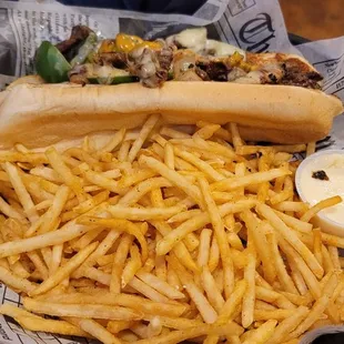 Philly cheesesteak