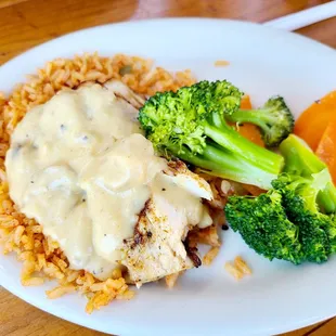 Half portion of Grilled Mahi Imperial