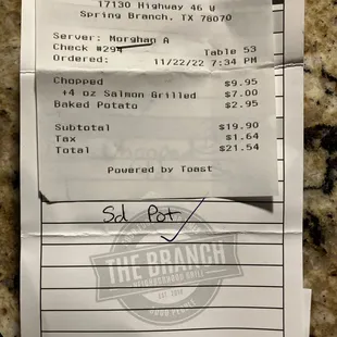 I seriously can't complain about the price. You definitely get what you are paying for in regards to the salad.