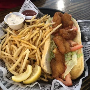 Catfish Po Boy