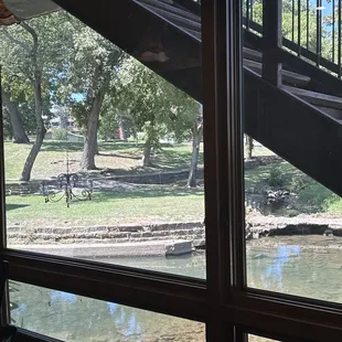 View off the back patio