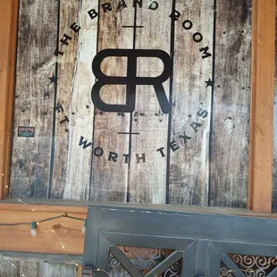 the logo of the restaurant