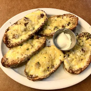 Loaded potato skins