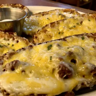 Loaded potato skins