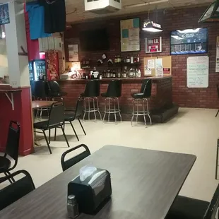 Bar area