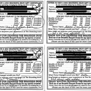 Uncensored Comment Cards #5