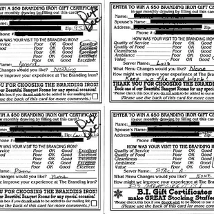 Uncensored Comment Cards #3