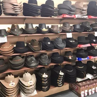 Some of our amazing hat selection!
