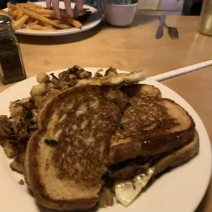 This is their delicious Patty Melt
