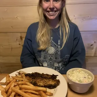 This is the blacked fish.