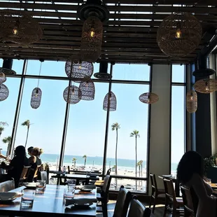 View from table