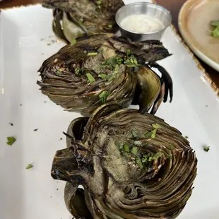 Grilled Artichoke