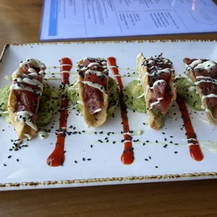 Ahi Tuna Tacos