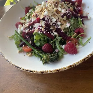 Raspberry and Beet Salad