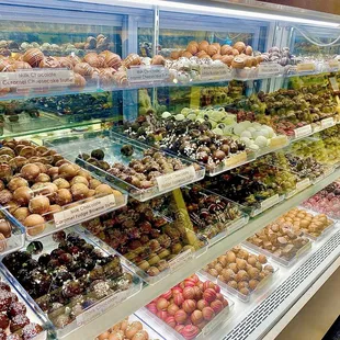 Excellent selection of truffles. Something for everyone :)...