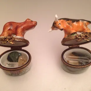 Near and Bull ... with crystals inside!