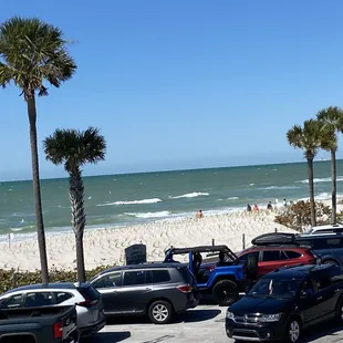 View from the upper patio eating area.