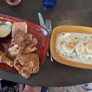Mr. Bs Fried Chicken Dinner