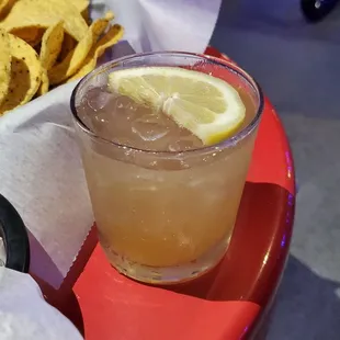 Bourbon - ginger - honey - lemon