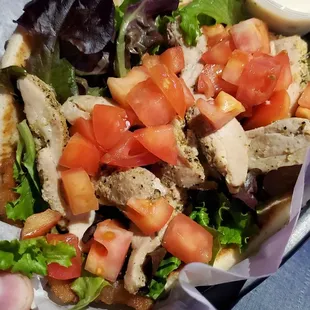 Greek Chicken Pita