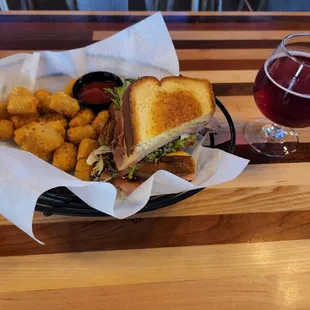 Grilled Orchard Ham and Cheese