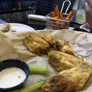 Chicken wings, very good!!!