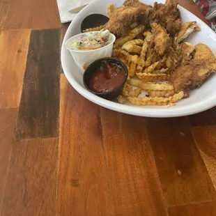 Chicken tender plate