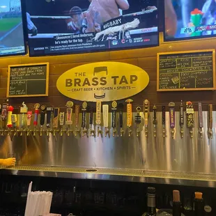 Tons of beer on tap