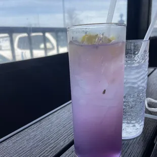 Lavender gin cocktail