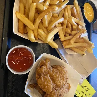 Nuggets for the kids really good!