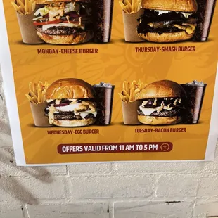 Menu special