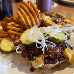 A-1 Angus Burger* Waffle Fries