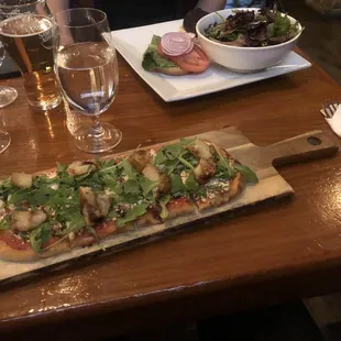 Pear and Goat Cheese Flatbread
