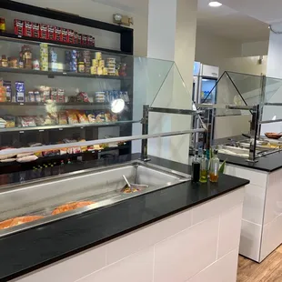 Buffet area