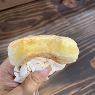 Inside Brazilian Cheese Bread