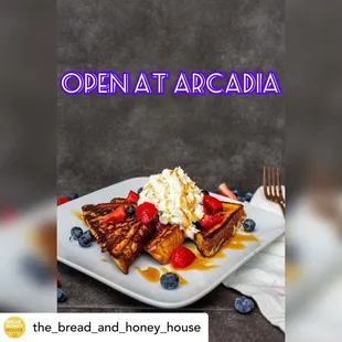 open at arcadia