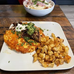 Carnitas Omelette