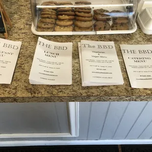 They offer vegan options!