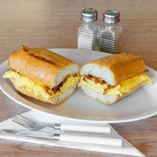 Bacon Egg &amp; Cheese Sandwich