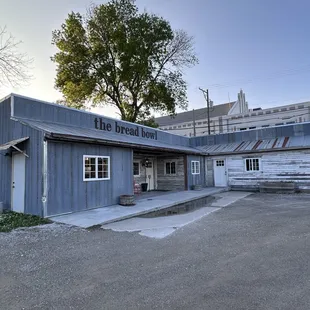 Outside of the restaurant