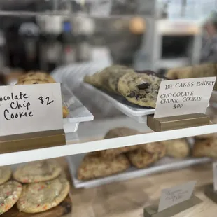 a variety of cookies